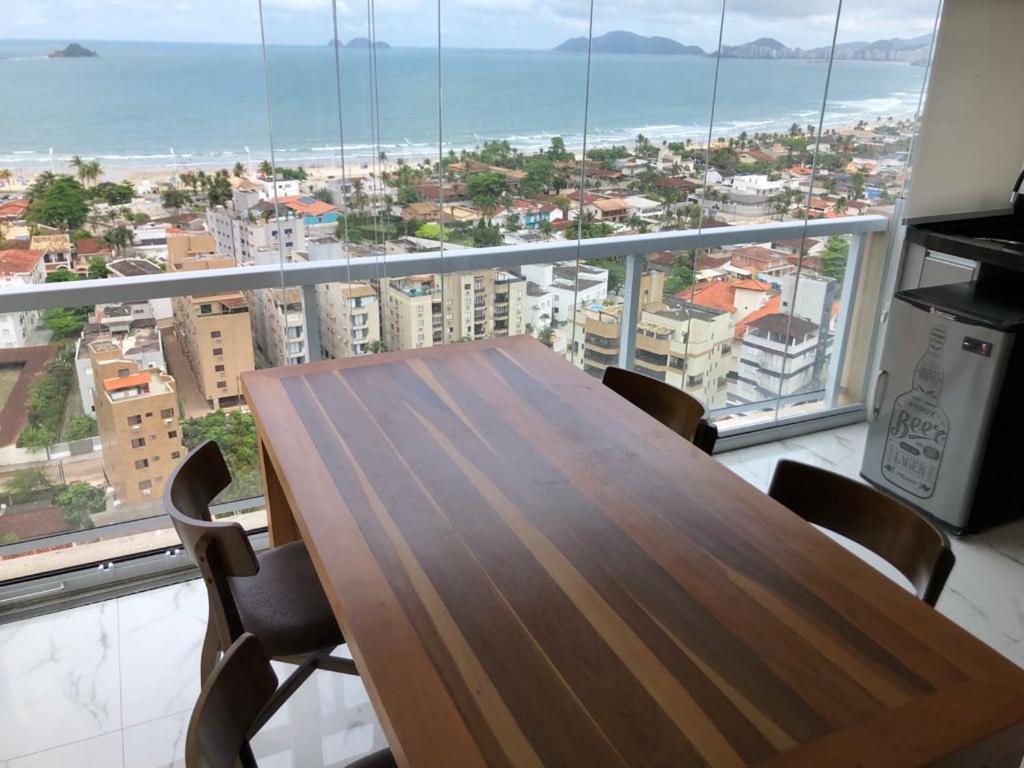 Maravilhoso Apartamento Vista Mar Enseada Guaruja Luaran gambar