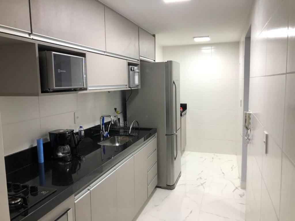Maravilhoso Apartamento Vista Mar Enseada Guaruja Luaran gambar