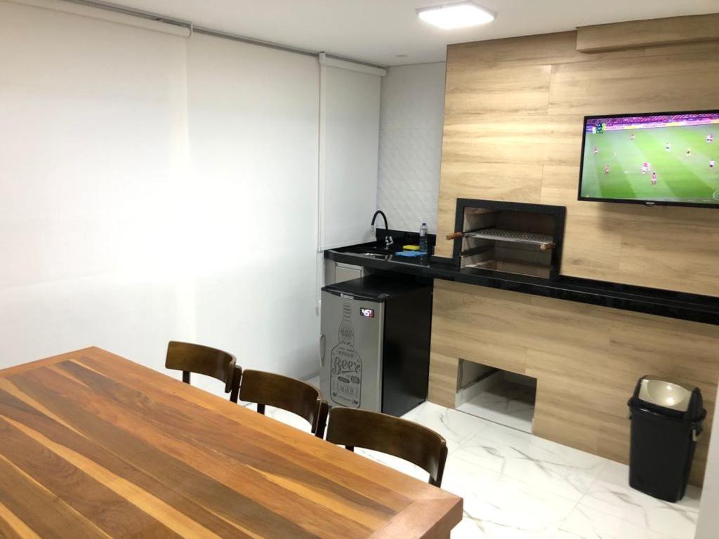 Maravilhoso Apartamento Vista Mar Enseada Guaruja Luaran gambar